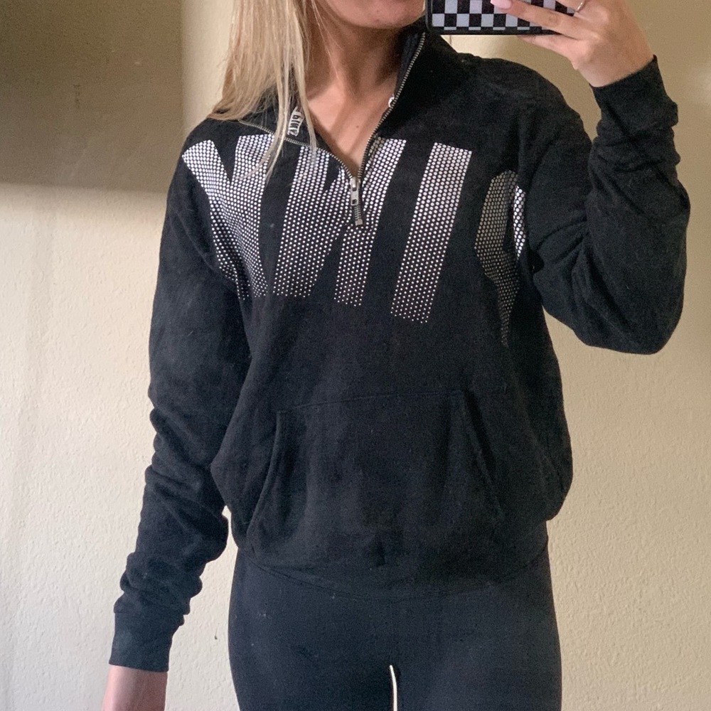 Small black Victoria secret jacket.
